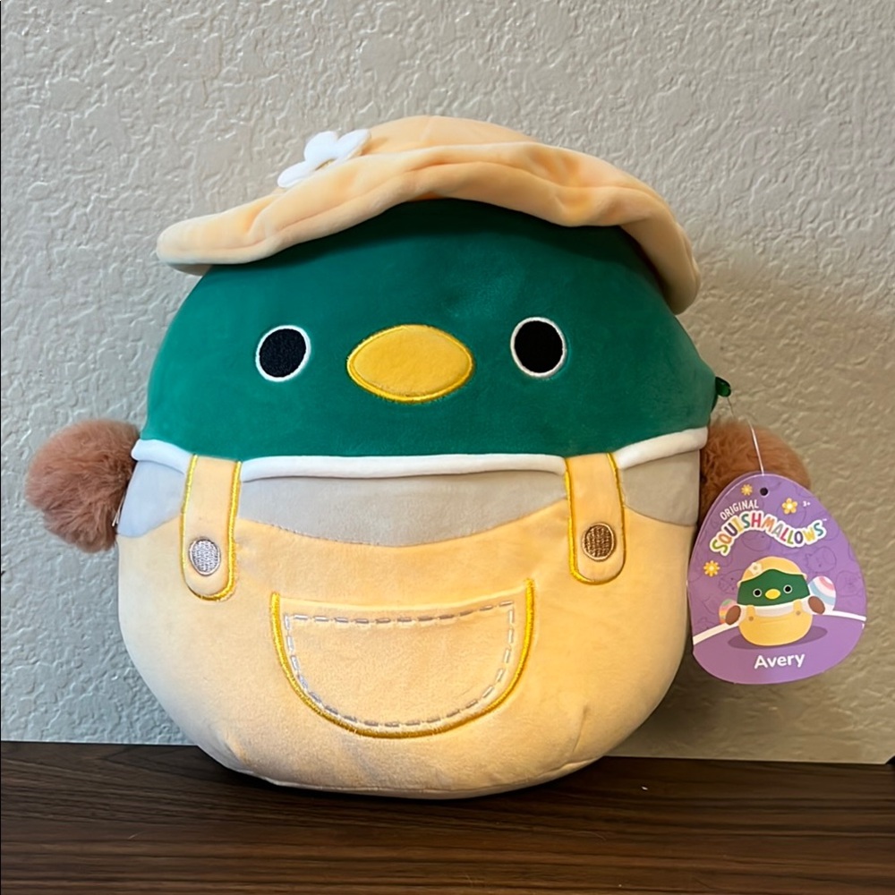 Squishmallows Avery the Duck Easter Edition 10”